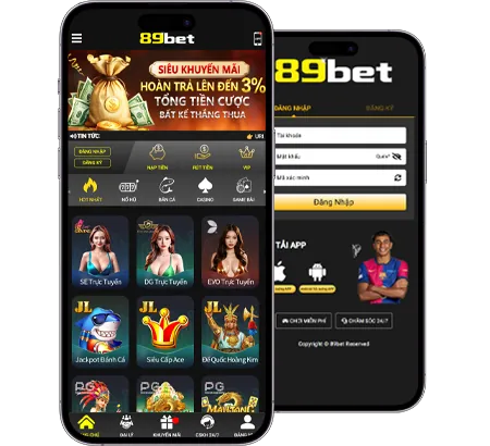 Giao diện thân thiện của ứng dụng VN88 Bet
